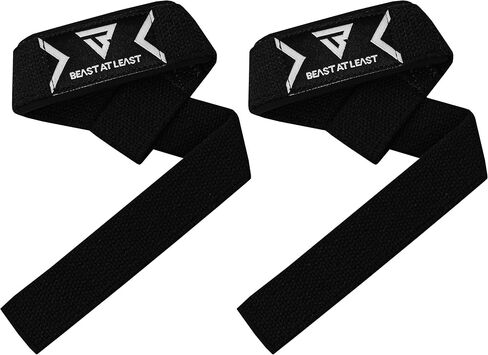 Weight Lifting Straps,Powerlifting Deadlifting, Anti Slip 60CM Hand Bar Grip, 5MM Neoprene Wrist Support, Heavy Duty Weightlifting Bodybuilding Workout in Saudi Arabia