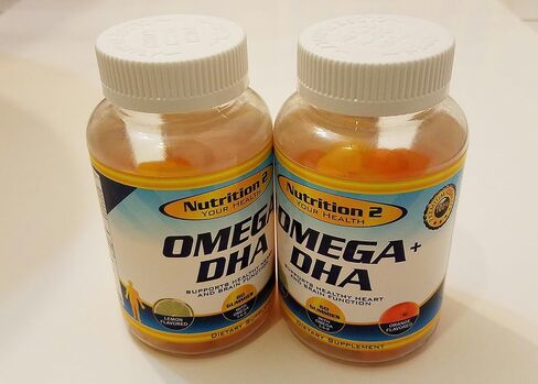 Omega Plus DHA Essential Fatty Acids - Pure Omega 3 Fatty Acids - Chia Oil + DHA - Gummies - Teen, Men, Women EFA And DHA Supplements in Saudi Arabia
