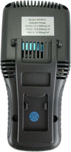Air Quality Monitor for Indoor Formaldehyde Detector, Handheld Air Pollution Meter Sensor Tester, HCHO TVOC PM2.5 PM10 Particles Fine Dust Detector Real Time for Car Hotel Office in Saudi Arabia