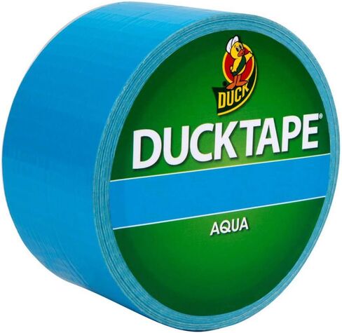 شريط لاصق ملون 1265016 من Duck Brand، وردي نيون، 1.88 بوصة × 15 ياردة، لفة واحدة in Saudi Arabia