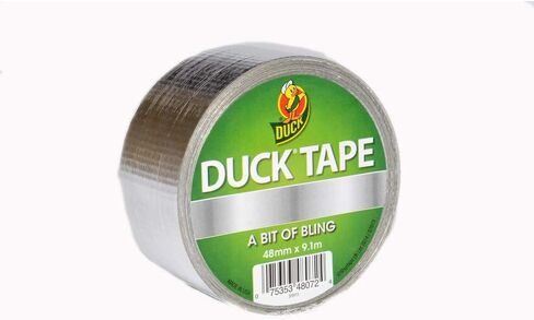 شريط لاصق ملون 1265016 من Duck Brand، وردي نيون، 1.88 بوصة × 15 ياردة، لفة واحدة in Saudi Arabia