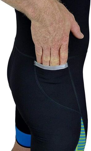 Triathlon Men's Tokyo LD Aero Trisuit - Sleeved Tri Suit - Tri Suits - Trisuits Triathlon Men - Black, Blue, Lime in Kuwait