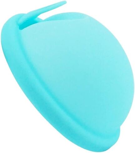 TM New Blue Generation Menstrual disc with Loop, Flat-fit Cup, Medical-Grade Silicone, Reusable, Petal Thin and Ultra Comfortable (Large Blue) in Saudi Arabia