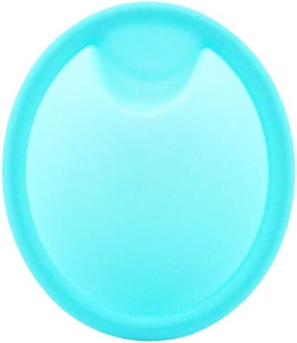 TM New Blue Generation Menstrual disc with Loop, Flat-fit Cup, Medical-Grade Silicone, Reusable, Petal Thin and Ultra Comfortable (Large Blue) in Saudi Arabia