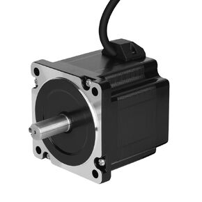 86 Nema 34 Stepper Motor Bipolar High Torque Standard Step Angle 12Nm (1699.34oz.in) 1.8 Deg 149MM/5.87in 6.4A 2 Phase 4 Lead 2 Meter Cable for CNC Industrial Machine Automation 3D Printer