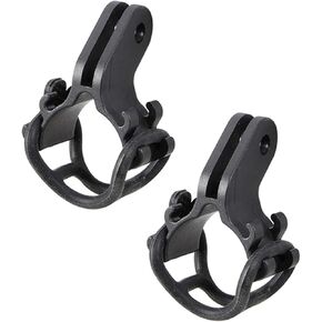 2pcs Flashlight Holder Bicycle Bike Torch Light Mounting Bracket for Go Pro Type Mount Interface