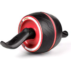 Ab Roller Wheel with Knee Pad Mat,Automatic Rebound Abdominal Wheel Abs Workout Equipment,Home Gym Equipment,No Noise Ab Wheel for Men&Women Abdominal