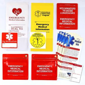 StoreSMART - Emergency Medical Information Variety Pack - Personal Variety Pack - YDOTVOL-PVP