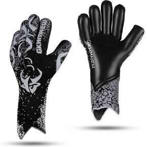 Soccer Goalkeeper Gloves Kids Youth and Adult Provide Extreme Strong Control and Grip, Breathable and Comfortable Soccer Gloves,High Performance Goalkeeper Glove Equipment