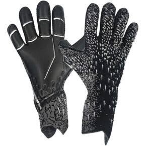 Soccer Training Gloves - Goalkeeper Gloves with Strong Grip, Anti-Slip Technology, and Breathable Design for Adults and Children - Ideal for Goalies in All Weather Conditions