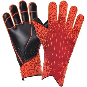 Soccer Training Gloves - Goalkeeper Gloves with Strong Grip, Anti-Slip Technology, and Breathable Design for Adults and Children - Ideal for Goalies in All Weather Conditions