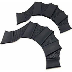 3Pair Silicone Swimming Gloves Webbed Swim Gloves Finger Frog Type Water Resistance Gear Paddle Fins