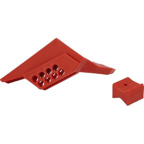 Brady - 65666 Ball Valve Lockout, Small, for 1/4" - 1" Outside Pipe Diameter