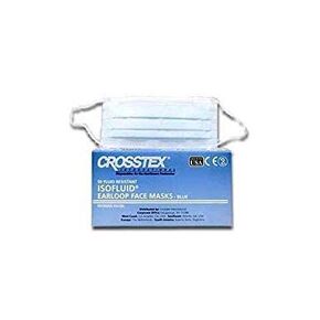 Crosstex GCIBL100 Isofluid Ear Loop Mask, Latex-Free, Blue (Pack of 500)