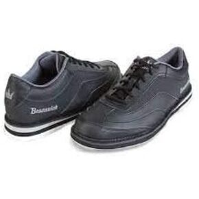 Brunswick Mens Rampage Left Hand Bowling Shoes- Black 9 1/2 M US