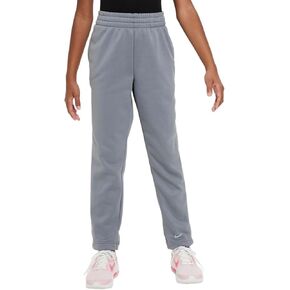 Nike Boys' Therma Fit Fleece Standard Fit Pants Gray Extra Large