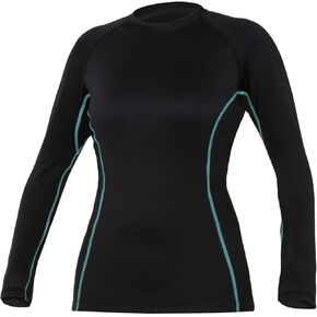 BARE Ultrawarmth Base Layer Top, Womens, Black - M