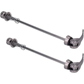 RiToEasysports Pack of 2 Quick Release Skewers Ultralight Front & Rear Bike Quick Release Skewers for Mountain