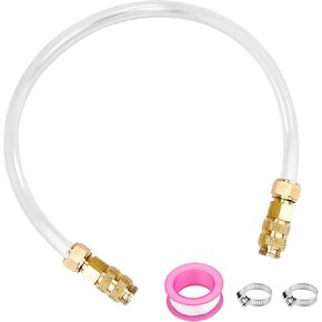 Bleed Tube for Seastar Hydraulic Cylinders, Boat Bleed Kit Hydraulic Steering Fluid Bleed Kit Fit for Seastar Outboard, Sterndrive & Inboard Hydraulic Helms, Boat Tool Kit Deflation Steering System