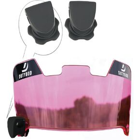 Football Visor Football Shield, Clear Football Visors for Helmet Scratch-Resistant, Fits Adult & Youth Football Helmets
