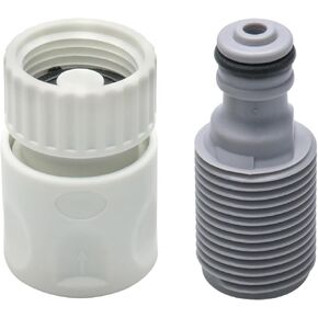 Outboard Motor Quick Connect Flush Kit，Compatible with Mercury, Mariner, Yamaha and Suzuki Outboard Engines White
