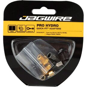 Jagwire - Pro Quick-Fit Adaptors for Hydraulic Disc Brakes | Fits Shimano Dura Ace and Ultegra