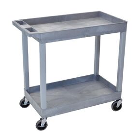 EC11-G 32" x 18" Tub Cart - Two Shelves