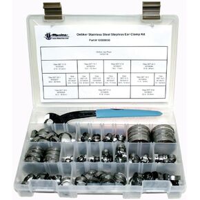 T-H Marine 18500000 Oetiker Stepless Clamp Kit with Pliers
