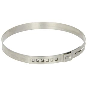 Oetiker 16300040 Stainless Steel 304 Adjustable Hose Clamp, One Ear, Clamp ID Range 76 mm (Closed) - 84 mm (Open) (Pack of 25)