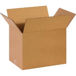 PARTNERS BRAND 14 x 10 x 10 Corrugated Cardboard Boxes, Medium 14"L x 10"W x 10"H, Pack of 25 | Shipping, Packaging, Moving, Storage Box for Home or Business, Strong Wholesale Bulk Boxes