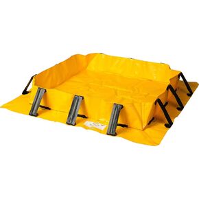 Eagle T8403 Talon Spill Berm, 10' x 10' x 8", Yellow