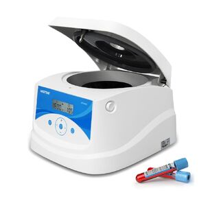 Lab PRP Benchtop Centrifuge, 300-4000rpm(Max. 1860xg) Low Speed Professional Centrifuge Machine 8x2ml/5ml/10ml/15ml for Biochemistry and Medical Laboratories