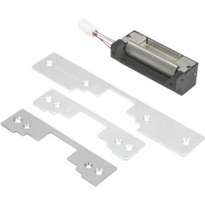 Seco-Larm SD-996C-NUQ Pack of 2 Universal Electric Door Strikes for Metal and Wood Doors, Powered by a Solenoid, Reversible Non-handed Design, Field-selectable Dual-voltage 12/24 VDC Operation