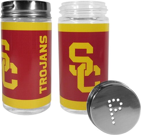 NCAA Siskiyou Sports Fan Shop USC Trojans 3 pc Tailgater BBQ Set and Salt and Pepper Shaker Set One Size Team Color in Saudi Arabia