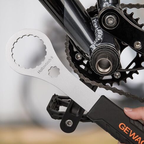 أداة دعامة سفلية للدراجة من GEWAGE - أداة تثبيت لإزالة الدعامة السفلية متوافقة مع Shimano Hollowtech II/BB9000، BBR60,12X46MM - مزيل BB مع مفتاح ربط غطاء الكرنك in Kuwait