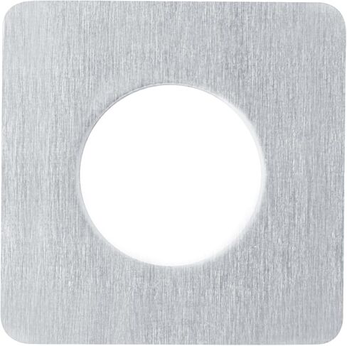 50 قطعة من eoere 1-1/4 بوصة (32 مم) غسالة مربعة الشكل من الألومنيوم لألواح الألومنيوم لتثبيت الألواح الشمسية، السُمك 1/8 بوصة (3 مم)، قطر الفتحة: 15.8 مم، ضع مسمار 1/2 بوصة in Kuwait