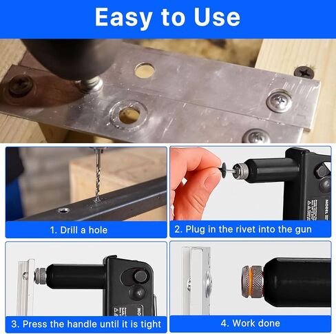 150 قطعة من المسامير العمياء المصنوعة من الألومنيوم، 3/16 × 5/8 بوصة، مسامير برشام عمياء سوداء، 4.8 × 16 مم، غطاء ألومنيوم كبير ذو شفة مفتوحة in Kuwait