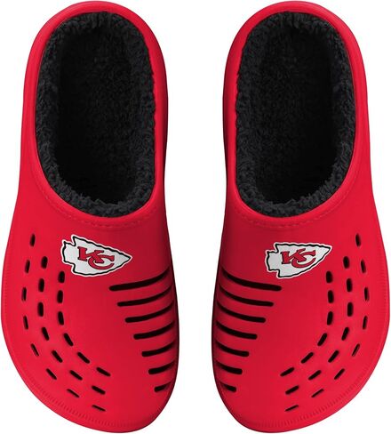 FOCO Men's NCAA Sherpa Lined Big Logo Clog in Saudi Arabia