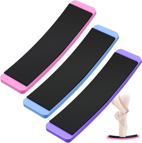 3 قطع من ألواح الدوران للراقصين والتزحلق على الجليد معدات الرقص المنزلية للمتزلجين على الجليد والمشجعين ولاعبي الجمباز، تعمل على تحسين دوراتك وتوازنك وثباتك in Saudi Arabia