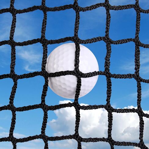 Golf Net,10Feet Golf Practice Net with 12pcs Spring snap and 4pcs Carabiner, Sports Practice Barrier Net, Heavy Duty Ball Netting Golf Hitting Net, DIY Ball Net,Baseball Net and Chipping Net in Saudi Arabia
