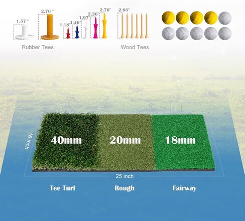 Golf Net, 10 x 7ft Backyard Golf Practice net, Golf Hitting,Driving Net with mat for Indoor/Outdoor in Saudi Arabia