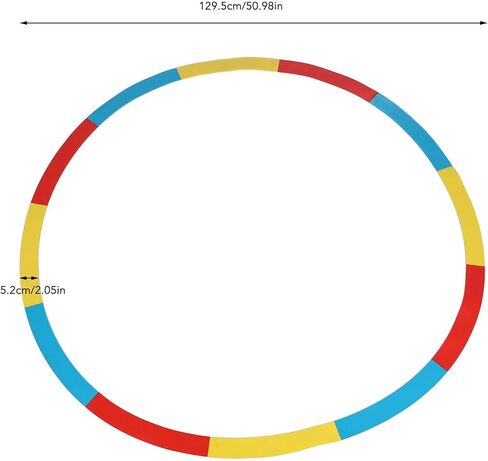 Golf Target Circle, Training Aid for Chipping and Pitching Toss to Create Speed Control Targets, Tee Up Ring, Multicolor Rings for Chipping and Putting Training in Saudi Arabia