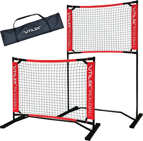 Mini Pickleball Net - Pickleball Rebounder Practice Dink Trainer - Training Nets to Master Dinks for Pickle Ball, Tennis, Badminton - Home Equipment Portable and Adjustable - Small Size in Saudi Arabia