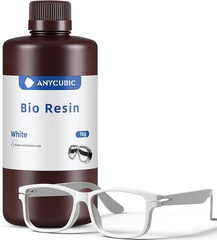 راتنج الطابعة ثلاثية الأبعاد ANYCUBIC، راتنج فوتوبوليمر قياسي عديم الرائحة، دقة عالية ولزوجة منخفضة، ABS سريع المعالجة بالأشعة فوق البنفسجية مثل الراتنج للطباعة ثلاثية الأبعاد LCD 8K/10K/14K (رمادي، 1 كجم) in Saudi Arabia