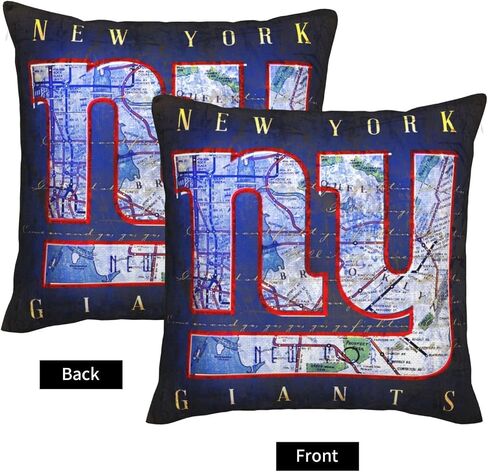 Cincinnati Football Team Logo Throw Pillow Covers 18 x 18 Inch Plush Material Pillowcase Decoration for Home Bed Sofa Fans Best Gift (Cincinnati,18"" L x 18"" W), BZT1001 in Saudi Arabia