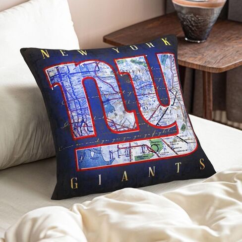 Cincinnati Football Team Logo Throw Pillow Covers 18 x 18 Inch Plush Material Pillowcase Decoration for Home Bed Sofa Fans Best Gift (Cincinnati,18"" L x 18"" W), BZT1001 in Saudi Arabia