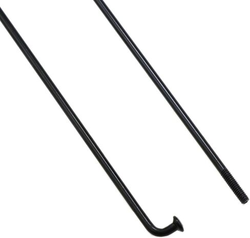 260 mm /10.2 Inch Stainless Steel Spokes Bike Spokes Bicycle Spokes 14G Spokes Black Bike Spokes 26 Inch Mountain/Road Bikes with 14mm Spoke Caps 12PCS in Saudi Arabia