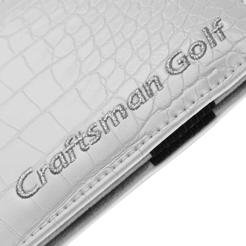 حامل بطاقة أداء الجولف بنمط التمساح من Craftsman وغطاء حماية لغطاء الكتاب من الياردات يقبل أيضًا طلبًا مخصصًا مع نسخة التخصيص المُخيطة باسمك in Kuwait