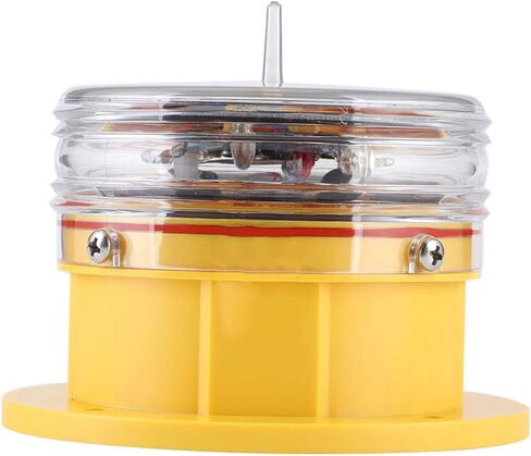 Sidelight Beacon Light,Solar Power Sidelight IP68 Waterproof LED Ship Marine Dock Barge Safety Beacon Flashing Light 360?? Lighting in Saudi Arabia