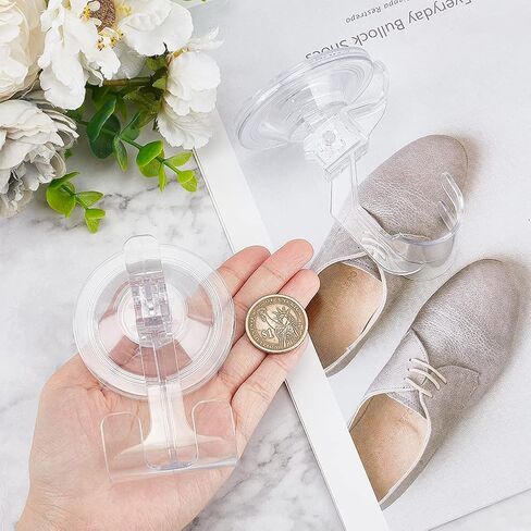 GORGECRAFT 2PCS Christmas Wreath Heavy Duty Door Hanger Suction Cup Hooks Removable Strong Glass Door Suction Cup Wreath Holder for Shower Wall Front Door Glass Window Halloween Christmas Wreath Decor in Saudi Arabia